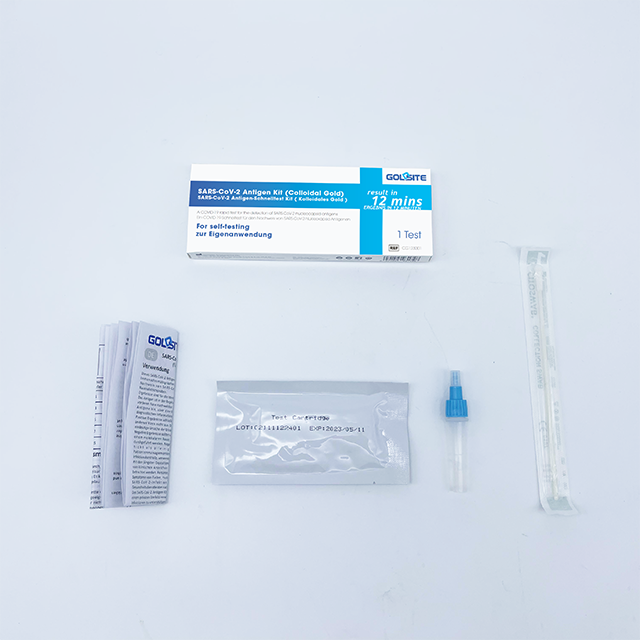 BfArM-gelistetes, CE-gekennzeichnetes COVID-19-Antigen-Schnelltest-Kit